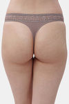 Soie Medium Rise Zero Coverage Thong (Pack of 2) - Multicolor — thumbnail 3